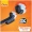 Gala Double Hockey Shape Toilet Cleaner Brush with Holder Stand, Toilet Cleaning Brush for Western and Indian Toilet, Bathroom Brush for Toilet Cleaning (Gray,Pack of 1)