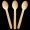 Se7en Disposable Wooden Spoon - Biodegradable, For House Parties, Cafes, Shops, 25 pcs