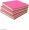 Oddy Multicolour Sticky Notes Vibrant Colours 160 Pads 80 Sheets Neon Sticky Notes 3"X3" (Pack of 2), 4 Colors  (Set Of 2, Pink, Blue, Yellow, Orange)